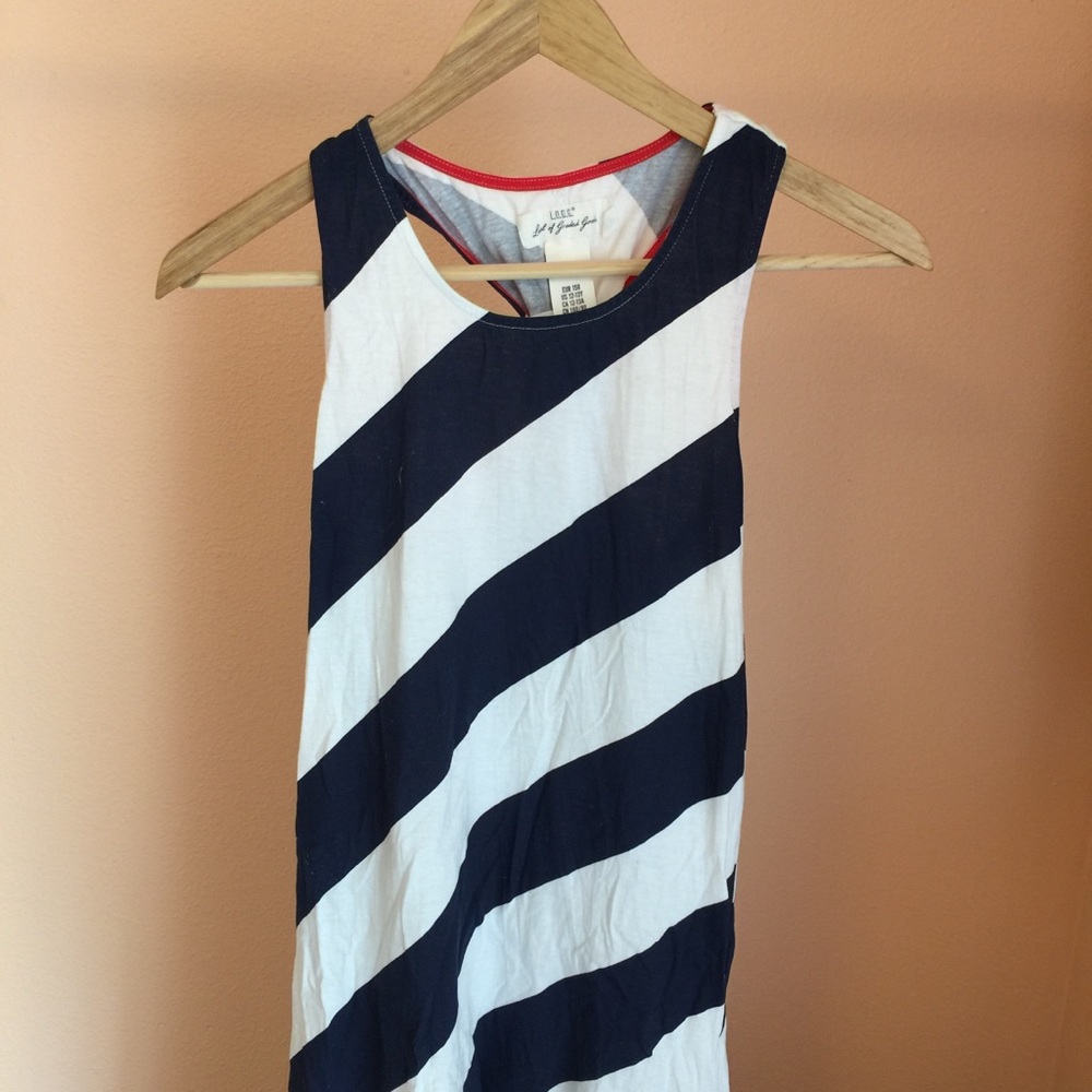 H&M Girls Striped Maxi Dress